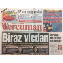 Gökçe Koleksiyon Tercüman Gazetesi  30 Mayıs 2007 - Biraz Vicdan, Türkiye Natodan Çıkmalı   GZ27679