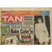 Gökçe Koleksiyon Tan Gazetesi 22 Ağustos 1987 - Humeyni Rusya Ile Anlaştı - Türkeş De Meydana Çıkıyor !  GZ127220