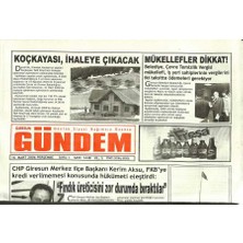 Gökçe Koleksiyon Giresun Gündem Gazetesi 16 Mart 2006 - Görele Helvası Tanıtım Bekliyor  GZ109300