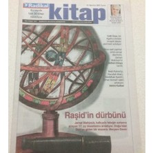 Gökçe Koleksiyon Radikal Gazetesi Kitap Eki  22 Ağustos 2003 - Raşidin Dürbünü    GZ47811