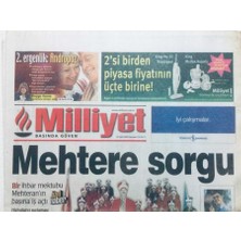 Gökçe Koleksiyon Milliyet Gazetesi 25 Eylül 2000 - Artoyu Çorbacıda Vurdular  GZ41236