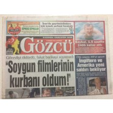 Gökçe Koleksiyon Gözcü Gazetesi  9 Temmuz 2005 - Nevşehirde Uzaylı Gördüler   GZ47252