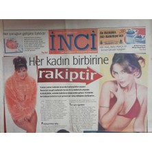 Gökçe Koleksiyon Akşam Gazetesi Inci Eki 5 Şubat 2000-BIRBIRINE Rakip Ünlüler    GZ45679