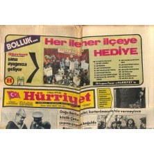 Gökçe Koleksiyon Hürriyet Gazetesi 13 Mayıs 1975 - Cem Kararnamesi Imzalandı - Cristina Bütün Şirketlerin Başına Geçti GZ119037