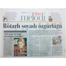 Gökçe Koleksiyon Sabah Gazetesi Melodi Eki - 14 Ağustos 1997 - Demi Moore Defileden Defileye Koşuyor    GZ46068