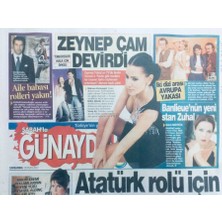Gökçe Koleksiyon Sabah Gazetesi Günaydın Eki  18 Nisan 2007 Zeynep Tokuş Çam Devirdi,banşieuenin Yeni Starı Zuhal Olcay   GZ43268