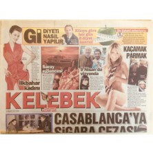 Gökçe Koleksiyon Hürriyet Gazetesi Kelebek Eki 30 Mart 2010  - Casablancaya Sigara Cezası, Ilkbahar Kadını, Kahraman Justin   GZ40102