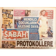 Gökçe Koleksiyon Sabah Gazetesi 13 Nisan 2010 - Taraftar Tepkisi Ardayı Bunalttı   GZ40245