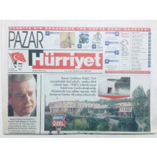 Gökçe Koleksiyon Hürriyet Gazetesi Pazar Eki 26 Mart 2000 - Işte Köşkün Atom Sığınağı   GZ42748