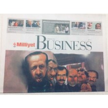 Gökçe Koleksiyon Milliyet Gazetesi Busıness Eki 31 Ağustos 2003 - Başkanın Adamları   GZ47519