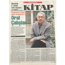 Gökçe Koleksiyon Cumhuriyet Gazetesi Kitap  Eki  10 Ekim 2002 -Fakir Baykurtun Dünya Serüveni  GZ30805