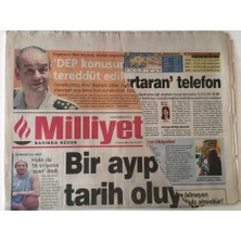 Gökçe Koleksiyon Milliyet Gazetesi 9 Temmuz  2004 - Bir Ayıp Tarih Oluyor  Bekaret Kontrolü  -  GZ43996