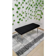 Özcan Mobilya Aksesuar Krom Metal Ayak Metal Kasa Bench Mutfak Salon Antre Yatak Odası Puf Bank
