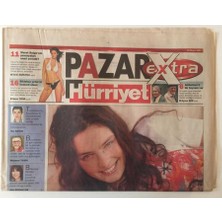 Gökçe Koleksiyon Hürriyet Gazetesi Pazar Extra Eki 12 Mayıs 2002 - Özgür Kız La Ilk Röportaj  Nil Karaibrahimgilin Albümü Haftaya Çıkıyor  GZ20317
