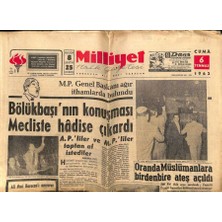 Gökçe Koleksiyon Milliyet Gazetesi 21 Haziran 1962 - Gürsel Dün De Temaslarına Devam Etti  GZ58743