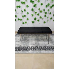 Özcan Mobilya Aksesuar Krom Metal Ayak Metal Kasa Bench Mutfak Salon Antre Yatak Odası Puf Bank