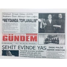 Gökçe Koleksiyon Giresun Gündem Gazetesi 28 Nisan 2006 - Görelespor Final Için Sahada   GZ41381