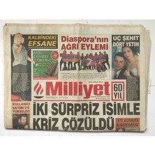 Gökçe Koleksiyon Milliyet  Gazetesi Cadde Eki Ile  9 Ağustos 2010  - Pkk Mayınında 3 Asker Şehit    GZ5634