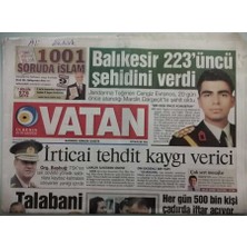 Gökçe Koleksiyon Vatan Gazetesi 26 Eylül 2006 Talabani Pkkyla Ne Pazarlığı Yaptı -GZ44648