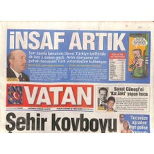 Gökçe Koleksiyon Vatan Gazetesi 11 Eylül 2005 - Sanat Güneşi Zeki Müreni  Kız Zeki  Yapan Hoca  GZ96041