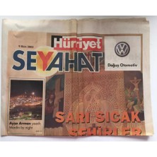 Gökçe Koleksiyon Hürriyet Gazetesi Seyahat Eki 9 Ekim 2003 - Sarı Sıcak Şehirler  Mardin , Midyat, Savur , Nusaybin...   GZ39112