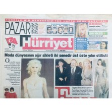 Gökçe Koleksiyon Hürriyet  Gazetesi Pazar Eki 16 Nisan 1995 - Ferre Ayağımıza Geldi   GZ40909
