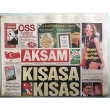Gökçe Koleksiyon Akşam Gazetesi 10 Ekim 2006 Kadir Inanırdan Çaresiz Bir Aşk Hikayesi -GZ44074