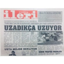 Gökçe Koleksiyon Giresun Ileri Gazetesi 15 Ağustos 2000 - Fındık Taban Fıyatı Uzadıkça Uzuyor   GZ40810