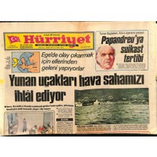 Gökçe Koleksiyon Hürriyet Gazetesi 26 Aralık 1981 - 9 Güreşçimiz Almanyadan Sınır Dışı Ediliyor  GZ119120