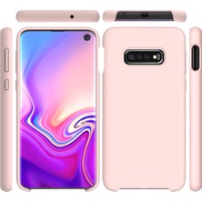 Seashell Digital Samsung Galaxy S10E-PINK Için Yumuşak Sıvı Silikon Cep Telefonu Koruyucu Kılıf (Yurt Dışından)