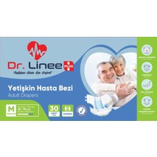 Dr. Linee Drlinee Tekstil Yüzey Belbantlı Yetişkin Hasta Bezi Medium