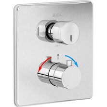 E.C.A Eca Termostatik Ankastre Banyo Bataryası Sıva Üstü 2 Yollu 102167215-KDE