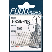 Fudo 4101 Fukase Black Nikel Iğne 13 Adet Düz Pala Tasarımıyla Güçlü Performans