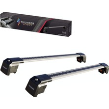 Thunder Jeep Cherokee 2023 2024 2025 Gri Kilitli Ara Atkı Taşıyıcı Çıta Bar