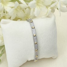 Kyver Kadın Bileklik Full Zirkon Kuyumcu Model Yüksek Kalite