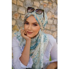 Aişe Tesettür Desenli Şifon Hazır Şal Eşarp