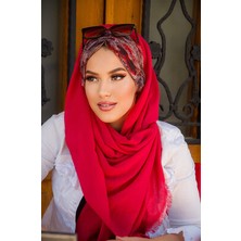 Aişe Tesettür Batik Desenli Hazır Şal