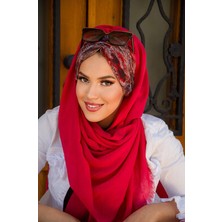 Aişe Tesettür Batik Desenli Hazır Şal