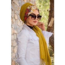 Aişe Tesettür Büzgülü Hazır Şal - 50601