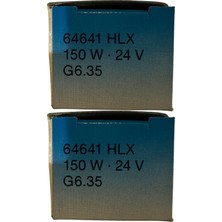 Osram 64641 150W 24V G6.35 Duylu Halojen Spot Ampul (2 Adet)