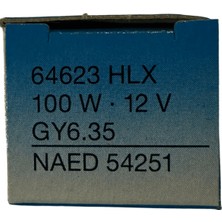 Osram 64623 Hlx 100W 12V Gy6.35 Duylu Eva Halojen Ampul
