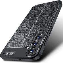 Cool-M Case Samsung Galaxy A15 Ince Telefon Kılıfı 4g Çırpmaya Dayanıklı Litchi Doku Tpu Telefon Kapağı (Yurt Dışından)