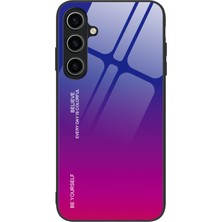 Cool-M Case Samsung Galaxy A25 5g Gradyan Renk Temsilli Cam Pc Tpu Telefon Kapağı (Yurt Dışından)