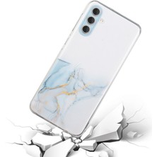 Cool-M Case Samsung Galaxy A15 5g Mermer Desen Anti-Fall Tpu Telefon Kapağı (Yurt Dışından)