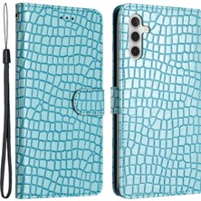 Cool-M Case Samsung Galaxy A35 5g Timsah Doku Pu Deri Telefon Kapağı Kayış (Yurt Dışından)