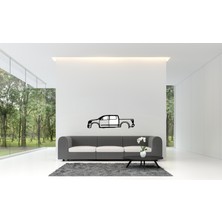 three3dprints Toyota Hilux Duvar Süsü Tablo Dekorasyonu 2d 45-50CM