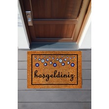 Ogi Home Kapı Önü Paspas Kaymaz Tabanlı 45*65 Dijital Baskılı
