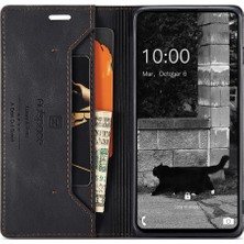 Seashell Digital Samsung Galaxy A73 Için 5g Anti-Fall Retro Mat Pu Deri Deri Cüzdan Flip Stand Kapağı Rfıd Blowantıce Mannetik Kapatı (Yurt Dışından)