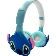 Sevgi Aksesuar Stitch Koala Kablosuz Bluetooth Katlanabilir Kulaküstü Kulaklık