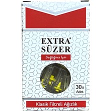 Smocer Extra Süzer Sağlığınız İçin 8mm Klasik Sigaralar Için Filtre Ağızlığı (24X30) 720'LI Paket